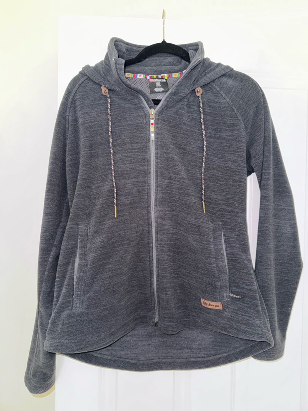 Cozy Women's Charcoal Zip-Up Hoodie Jacket